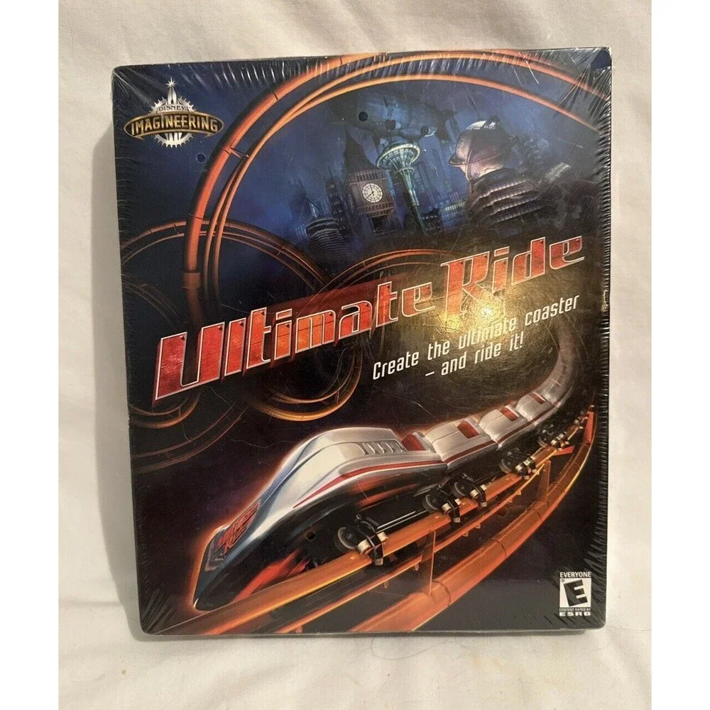 Ultimate Ride by Disney Imagineering (Jewel Case, PC) - Windows 95 98 Me XP NEW